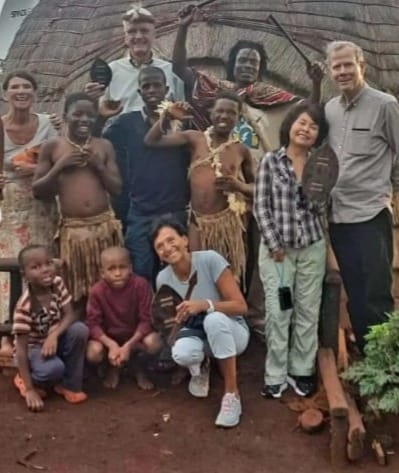 Guests welcomed at Mzamo's Cultural Village & Homestead, Hluhluwe, KwaZulu-Natal